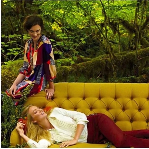 Anthropologie Maeve Taryn Patchwork Tunic Dress - Picture 2 of 10